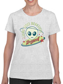 Come Visit Beautiful Roswell - Vintage Alien UFO Retro Women's T-shirt