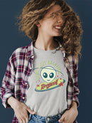 Come Visit Beautiful Roswell - Vintage Alien UFO Retro Women's T-shirt
