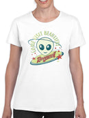 Come Visit Beautiful Roswell - Vintage Alien UFO Retro Women's T-shirt