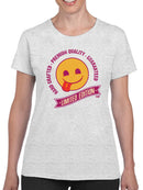 Limited Edition - Premium Retro Emoji Graphic Women's T-shirt