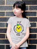 Kawaii Yuzu Citrus - Japanese Fruit Emoji Graphic Youth's T-shirt