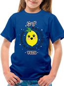 Kawaii Yuzu Citrus - Japanese Fruit Emoji Graphic Youth's T-shirt