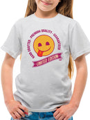 Limited Edition - Premium Retro Emoji Graphic Youth's T-shirt