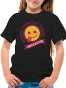 Limited Edition - Premium Retro Emoji Graphic Youth's T-shirt
