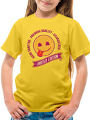 Limited Edition - Premium Retro Emoji Graphic Youth's T-shirt