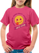 Limited Edition - Premium Retro Emoji Graphic Youth's T-shirt