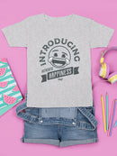 Introducing Happiness - Retro Laughing Emoji Youth's T-shirt