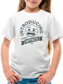 Introducing Happiness - Retro Laughing Emoji Youth's T-shirt