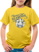 More Glamour - Starry Sparkle Retro Emoji Graphic Youth's T-shirt