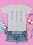 Zodiac Smiley Signs - Astrological Horoscope Emoji Youth's T-shirt