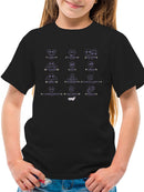 Zodiac Smiley Signs - Astrological Horoscope Emoji Youth's T-shirt
