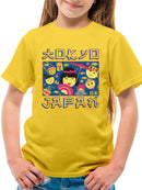 Japanese Streetwear Emoji - Geisha, Sushi, Ramen, Fuji Youth's T-shirt