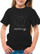 Moonchild Emoji - Cosmic Smiley Starry Night Youth's T-shirt
