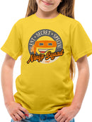 Ninja Squad - Stealth Warrior Retro Graphic Youth's T-shirt