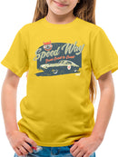 Speedway Classic - Retro Racing Car Graphic Youth's T-shirt