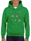 Celestial Zodiac Emoji - Astrology Horoscope Constellation Youth's Hoodie