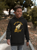 Out of This World - Alien Emoji Rocket Adventure Graphic Youth's Hoodie