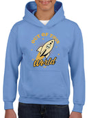 Out of This World - Alien Emoji Rocket Adventure Graphic Youth's Hoodie