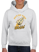 Out of This World - Alien Emoji Rocket Adventure Graphic Youth's Hoodie