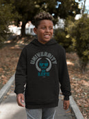 University of Life - Dark Emoji College Style Graphic Youth's Hoodie