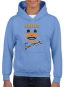 Classic Pure Gentleman - Vintage Mustache Bow Tie Youth's Hoodie