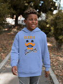 Classic Pure Gentleman - Vintage Mustache Bow Tie Youth's Hoodie