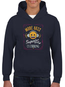 More Bass - Superior Clubbing Retro Emoji DJ Youth's Hoodie