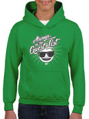 Always VIP - Guest List Cool Retro Emoji Party Youth's Hoodie