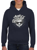 Always VIP - Guest List Cool Retro Emoji Party Youth's Hoodie
