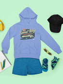 Speedway Classic - Retro Racing Car Graphic Youth's Hoodie