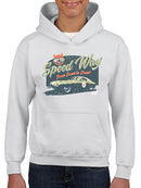 Speedway Classic - Retro Racing Car Graphic Youth's Hoodie