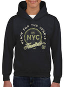 Fearless NYC - Urban Jungle Retro Graphic Youth's Hoodie