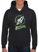 Launched - Startup Rocket Retro Graphic Youth's Hoodie