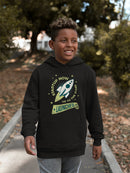 Launched - Startup Rocket Retro Graphic Youth's Hoodie