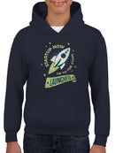 Launched - Startup Rocket Retro Graphic Youth's Hoodie