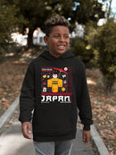 Japanese Streetwear Aesthetic Emoji - Retro Japan Youth's Hoodie