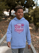 The Royals - Retro Gothic Crown Emoji Graphic Youth's Hoodie