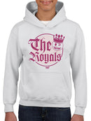 The Royals - Retro Gothic Crown Emoji Graphic Youth's Hoodie