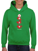 Emoji Kanji Art - The Iconic Brand Graphic Youth's Hoodie