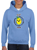 Kawaii Yuzu Citrus - Japanese Fruit Emoji Graphic Youth's Hoodie