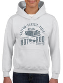 Legendary Hot Rod - Classic Car Rider Vintage Youth's Hoodie