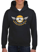 Street Racing Team - Retro Moto Racer Emoji Youth's Hoodie