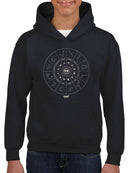 Zodiac Wheel Emoji  - Astrology Horoscope Constellation Youth's Hoodie