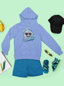 Ride the Wave - Surf Club Beach Vibes Retro Emoji Youth's Hoodie