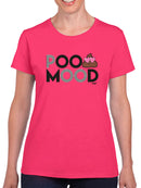 Poo Mood - Funny Emoji Design Women's T-shirt