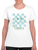 Balanced Perspective - Libra Themed Graphic Women's T-shirt