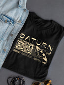 Saturn Vibes - Cosmic Planet Emoji Design Women's T-shirt