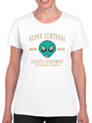 Alpha Centauri Athletics - Alien Sports Emoji Graphic Women's T-shirt