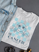 Cancer Zodiac - Emoji Crab Graphic Women's T-shirt