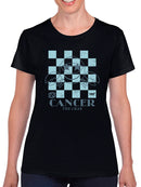 Cancer Zodiac - Emoji Crab Graphic Women's T-shirt